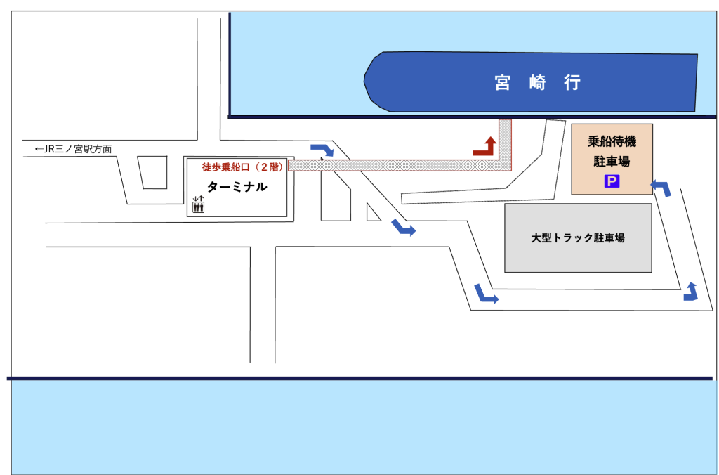 神戸港案内図